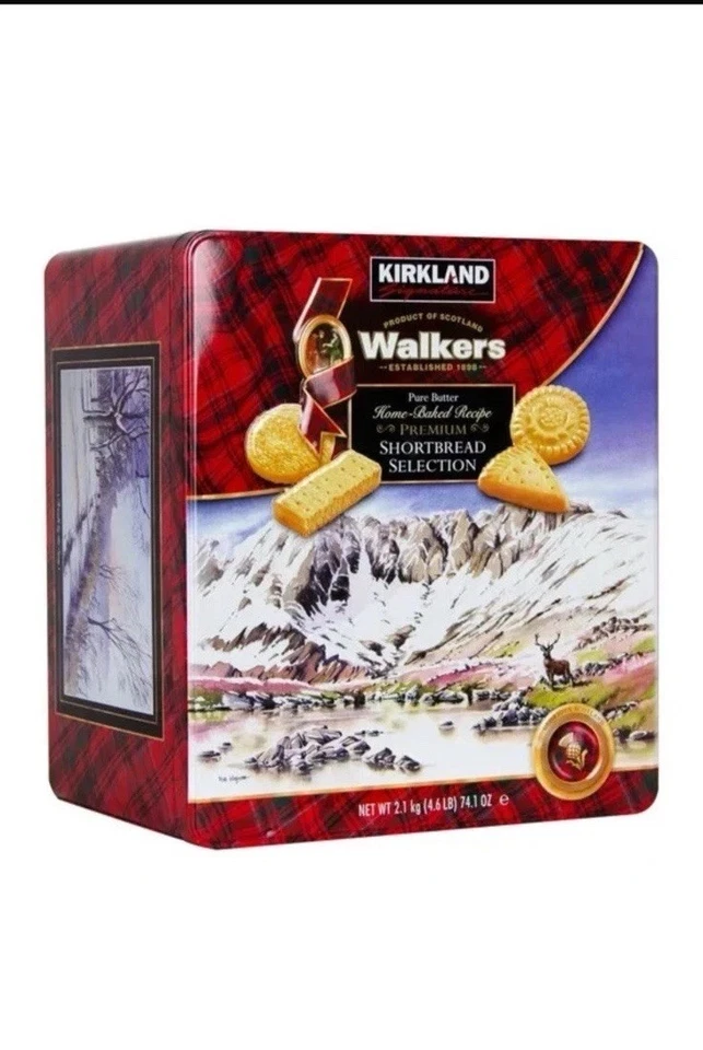 Kirkland Signature Walkers Pure Butter Cookie Premium Shortbread Selection 4.6lb - Image 3 of 4