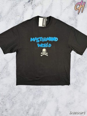 Mastermind World Boxy 'Be True' Black T-Shirt Size Medium (MSRP: $964.00)