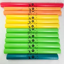 Boomwhackers 5-Note C Major Diatonic Tuned Percussion Tubes Lot of 12 Music Arts