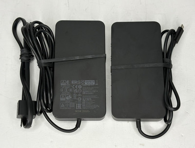 Microsoft 2049 Thunderbolt 4 Surface Dock with 2055 165W Power Supply