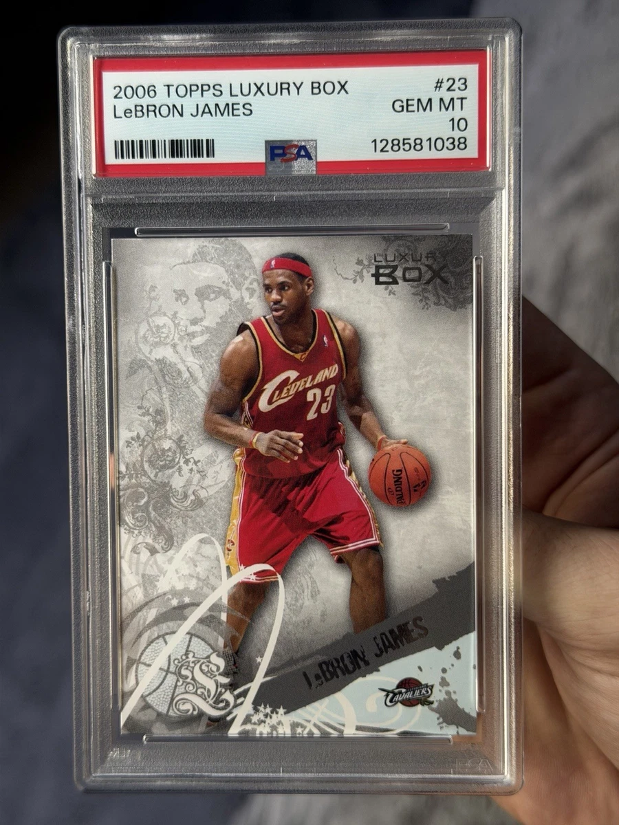 LeBron James Professional Sports Authenticator (PSA) Basketball