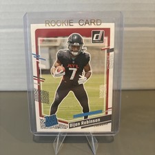 2023 Panini Donruss - Rated Rookie Bijan Robinson #305 No Name (RC)