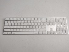 Apple Magic Bluetooth Keyboard with Numeric Pad Silver / White Rechargable A1843