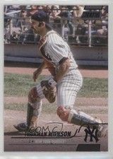 2022 Topps Stadium Club Black Foil Thurman Munson #120 0l1