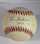 LOU BOUDREAU "1970 HOF" SIGNED BASEBALL- KEVIN KEATING LOA (NOW WITH PSA)