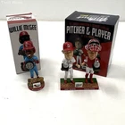 MLB Baseball Bobblehead Lot St. Louis Cardinals Willie McGee Weaver Kelly 2 Pc