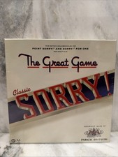 The Great Game Classic SORRY! Board Game Parker Brothers NEW