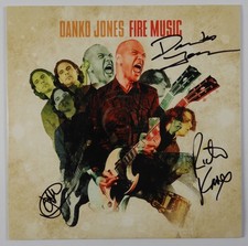 Danko Jones JSA Signed Autograph Album Record LP Vinyl Fire Music