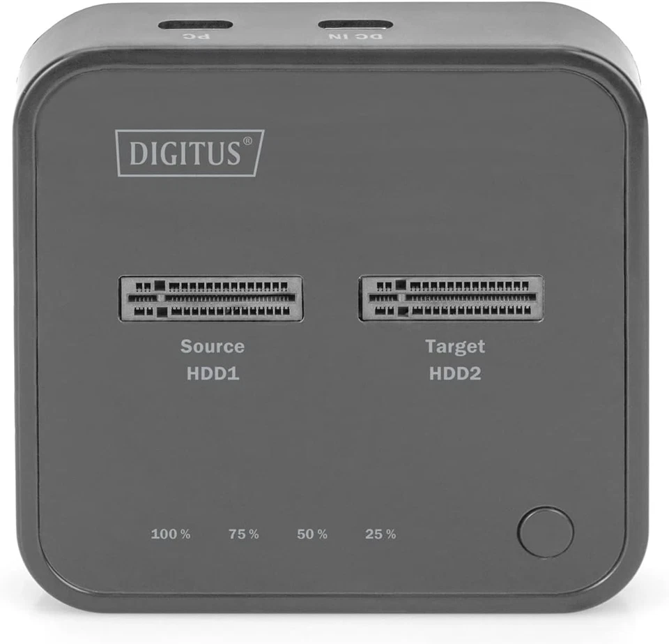 DIGITUS USB Typ-C 3.1 Duale M.2 NVMe SSD-Dockingstation - M.2-Modultyp 22110, 22 - Bild 3 von 4