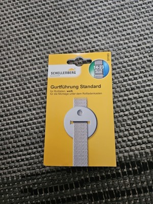 Schellenberg Gurtführung Standard 14 bis 23mm weiß - Neu