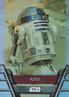 2020 Topps Star Wars Holocron Foilboard Foil #REB7 R2-D2