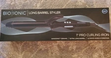 BIO IONIC LONG BARREL STYLER 1" PRO CURLING IRON