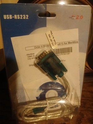 New USB 2.0 To RS232 COM Port 9 Pin Serial DB25 DB9 Adapter Cable Converter