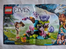 LEGO Elves 41171 Naida&rsquo;s Spa Secret Complete Set w/ Manual No Box Retired