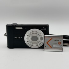 Sony Cybershot DSC-W800 Digital Compact Camera Working w/ 5x Optical Zoom Lens