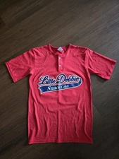 vintage 1990s 2000s Little Debbie red sports tee gender neutral t-shirt Small