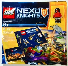 LEGO Nexo Knights: 70362 Battle Suit Clay & 5004388 Intro Pack w/ Crust Smasher