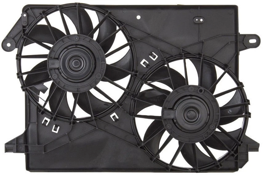 Nuevo conjunto de ventilador condensador radiador para Chrysler 300 2005-2009 Foto 2 de 4