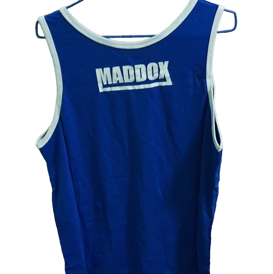 VEST FAIRTEX TANK TOP SLEEVELESS MADDOX SPORT JOGGING RUNNING FITNESS M BLUE - Image 3 of 3