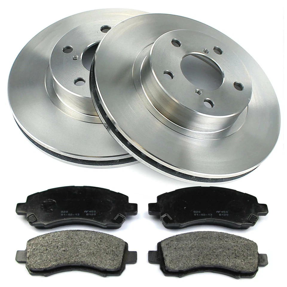 Discos de freno Pastillas de freno delanteras 260 mm para Subaru Impreza Legacy II III con ABS - Imagen 2 de 2