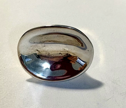 Robert Lee Morris RLM Large Modernist Sterling 925 Ring - size 7 - Picture 2 of 8