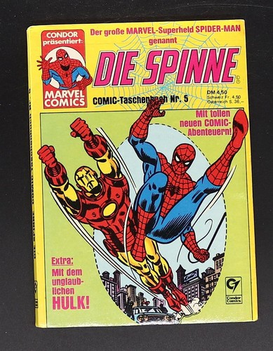 Auswahl: CONDOR Verlag Marvel Comic Taschenbuch Die Spinne - Spiderman ab Nr. 1 - Bild 37 von 303