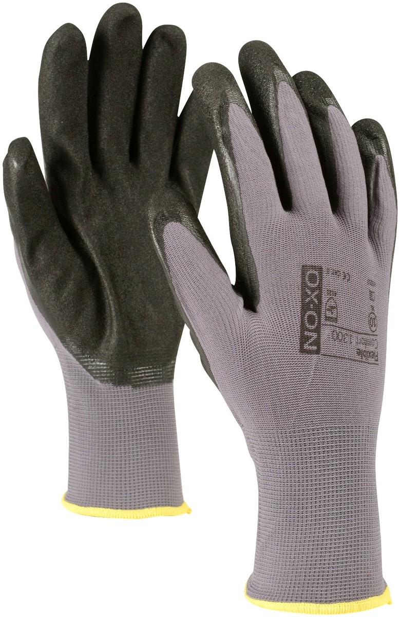 1 bis 144 Paar OX-ON Flexible Comfort 1300/1305 Flex Arbeitshandschuhe  Handschuh | eBay