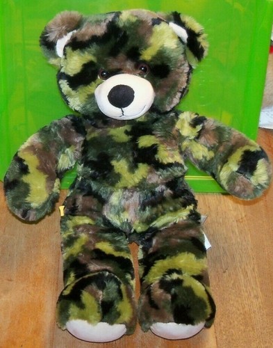 BUILD A BEAR BABW Camo Bear 