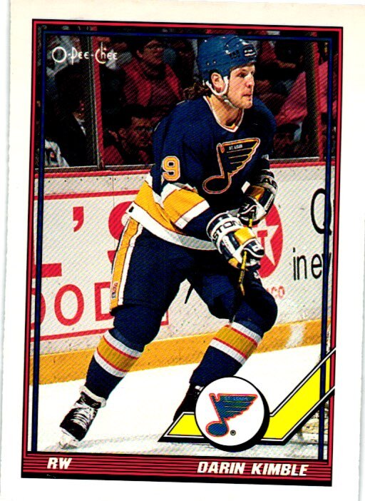 1991-92 O-Pee-Chee #156 Darin Kimble