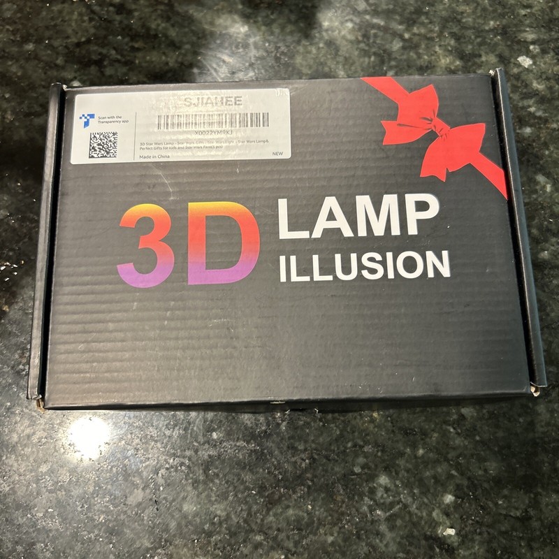 Death Star 3D Illusion Lamp