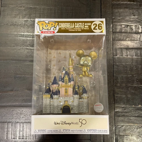 Funko Pop Walt Disney World 50th Anniversary Mickey Castle #26 Parks Exclusive