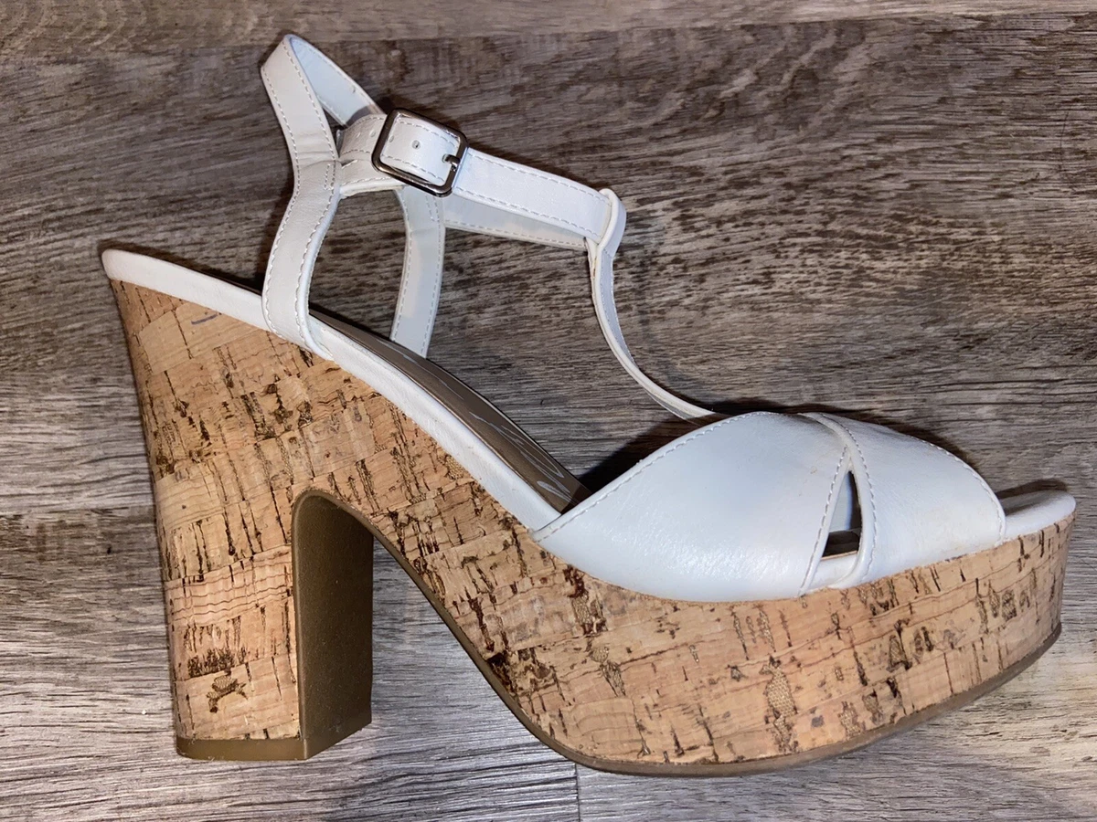American rag white sandals clearance