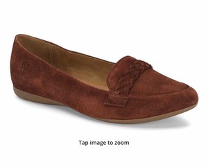 born suede loafers