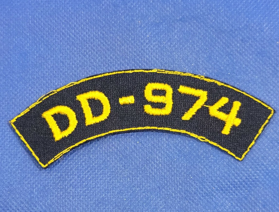 Dd 974 vintage patch storyblue