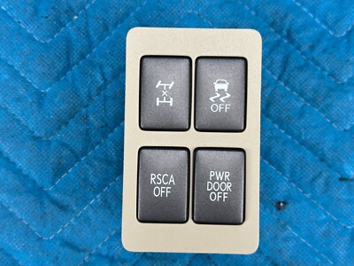 Lexus LX570 VSC, Differential Lock, RSCA, Power Liftgate Switch