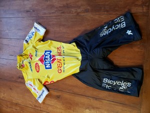 Assos-Mens-XL-Vintage-Racing-Cycling-Speedsuit-Swiss-Campagnolo-Nissan-Skinsuit