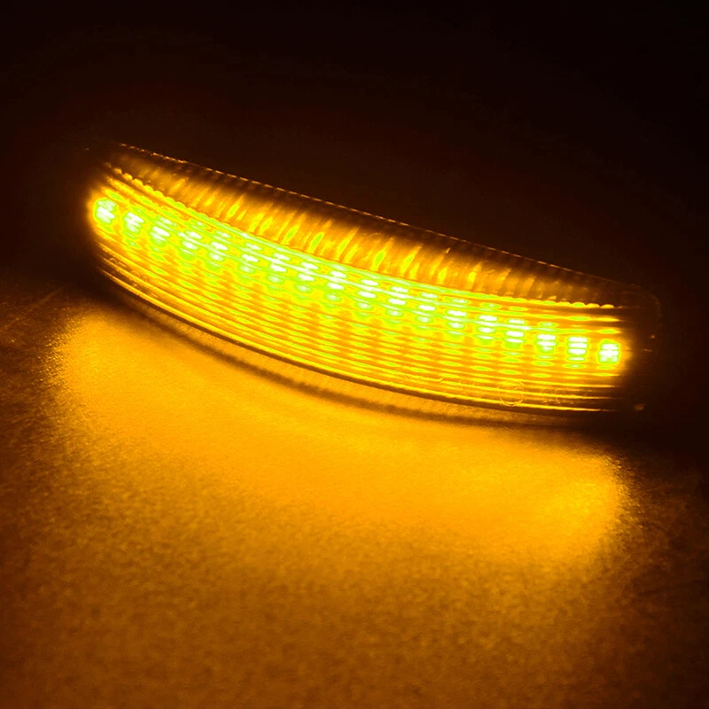 For 2006-13 Land Rover Range Rover Sport L320 Smoke Amber LED Side Marker Lights - Image 3 of 4