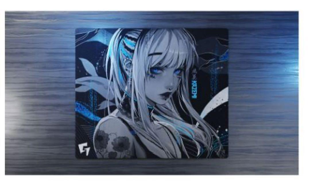GLSSWRKS Kazemi Premium Glass Mousepad Gaming Mousepad blue GLSSWRKS Kazemi Premium Glass Mousepad Gaming Mousepad blue