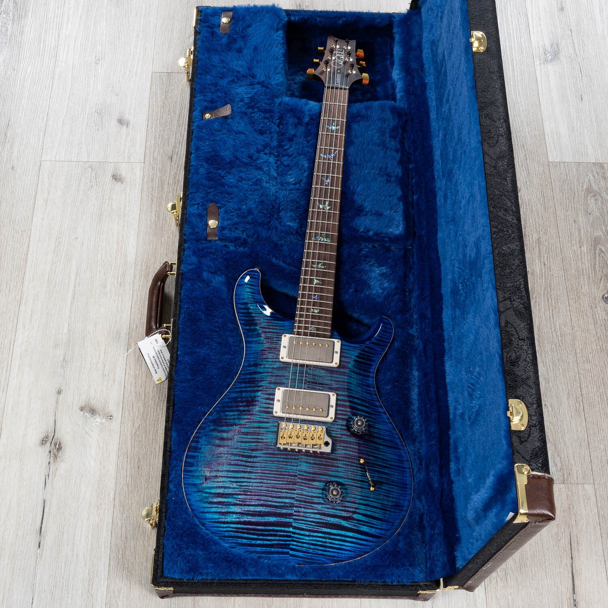 PRS Paul Reed Smith Wood Library Custom 24 Guitar, Korina