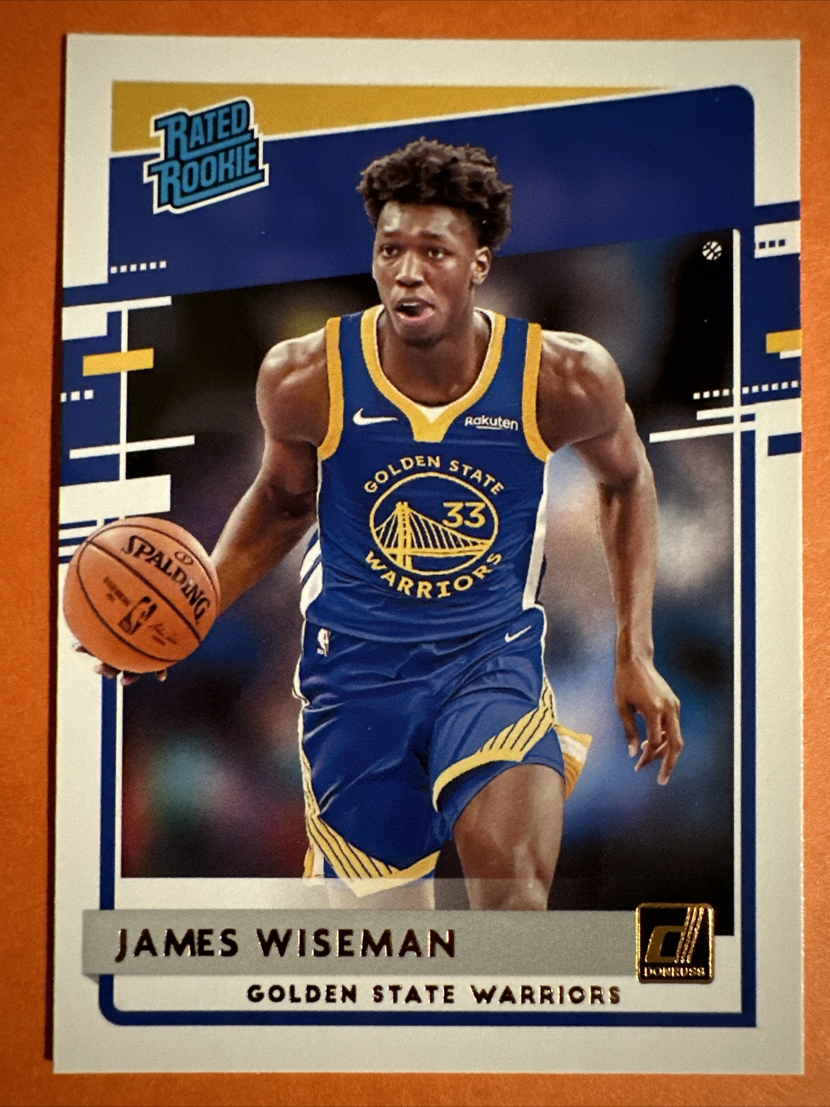 2020-21 Donruss #226 James Wiseman Rookie RC