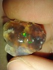 15 Tcw Rough Australian Lightning Ridge Opal Multi Color Opal Water — photo 2