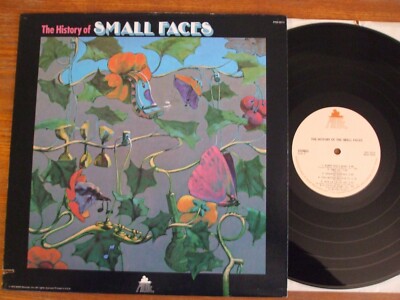 LP HISTORY OF THE SMALL FACES US PRESS 1972 IN NICE CONDITION MINT GARAGE MOD