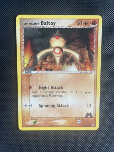 Pokémon | Baltoy 61/95 | Equipo Magma y Equipo Aqua 2004 | Sin Holo Casi Nuevo - Imagen 1 de 6
