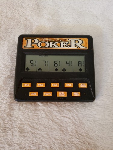 Elektronisches Handgerät 5 in 1 batteriebetrieben Pokerspiel gebraucht getestet. - Bild 8 von 13