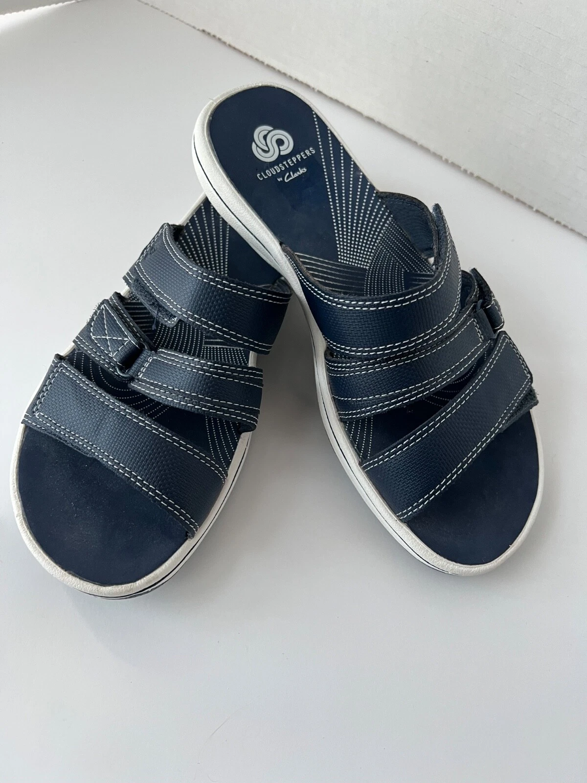 Sandali Clarks Cloudsteppers blu taglia 6