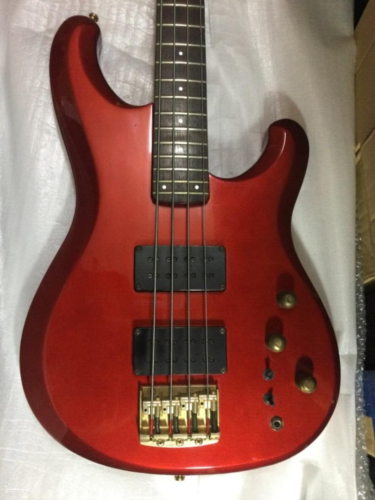 Ibanez Roadstar Bass Red Electric Bass Guitar made in Japan Used - Picture 1 of 10