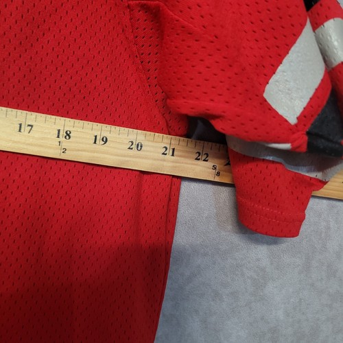 Rare Vintage 90s Rawlings NFL Atlanta Falcons Deion Sanders 21 Red Jersey Men XL - Picture 7 of 9