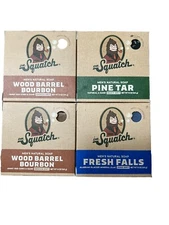 Dr. Squatch Natural Bar Soap 990301955 Variety Pack  (Pack of 4)