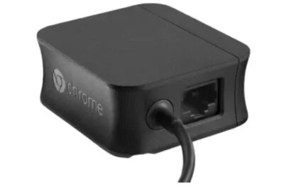 Genuino NUEVO Adaptador Cargador Micro-USB Google Chromecast con Ethernet EA4CC-1U