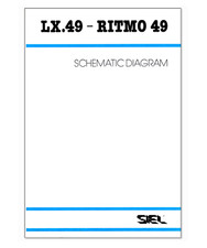 SIEL LX49 RHYTHM 49 Service Manual Schematic Diagram Schematic Electr PDF